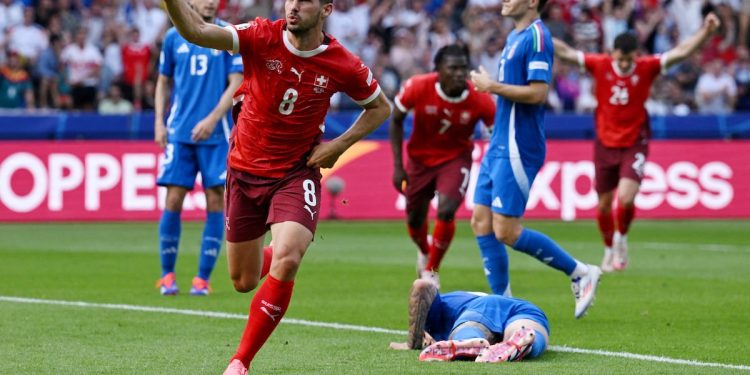 Switzerland send title holders Italy crashing out of Euro 2024