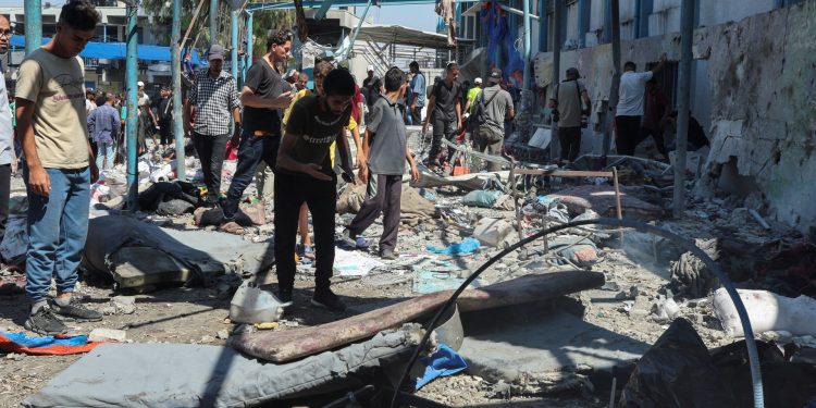 Israeli attacks kill dozens of Palestinians in southern and central Gaza