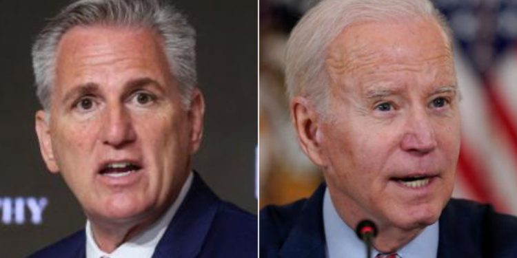 McCarthy slams Biden in handling of US debt