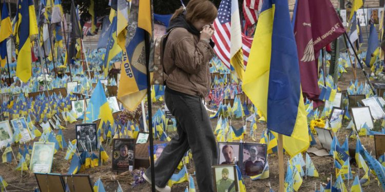 Ukrainians tense as US election looms, with military aid on the line